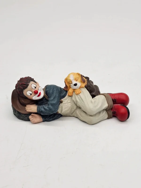Gilde Clowns „Hundemüde” (Zmęczony z psem), Club Edition 2005 – dł. 17 cm, wys. 6 cm