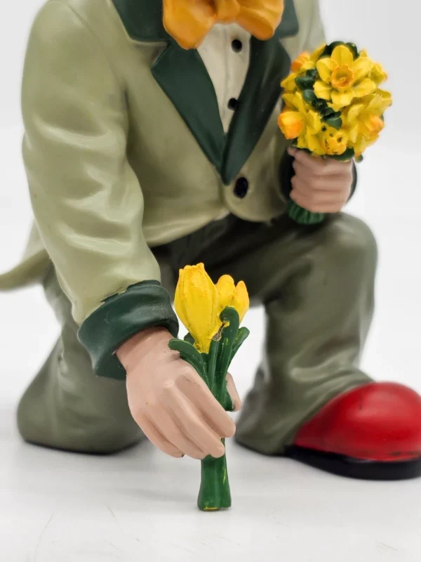 Gilde Clowns „Der Lenz”  wiosenny klaun z kwiatami – 12 cm (2009)