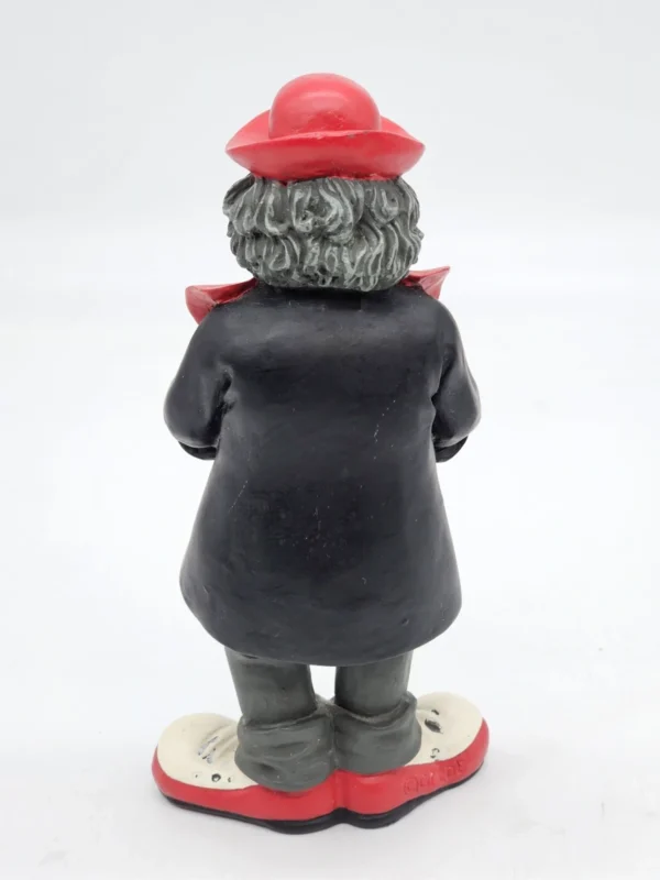 Gilde Clowns – Figurka klauna w czerwonym kapeluszu – 20 cm