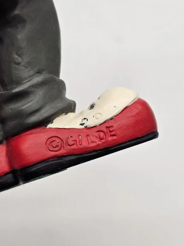 Gilde Clowns – Figurka klauna w czerwonym kapeluszu – 20 cm