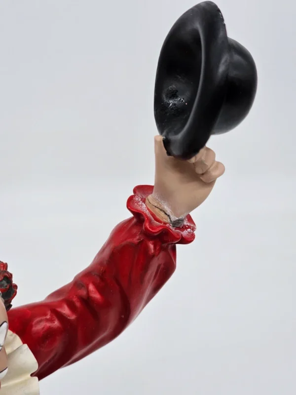 Gilde Clowns  „Eddi, der Einradfahrer”  unikalna figurka jubileuszowa 1997–2007 – 33 cm