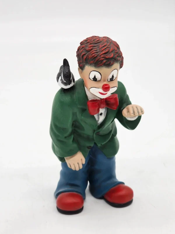 Gilde Clowns  „Chłopiec z sroką na ramieniu” figurka kolekcjonerska