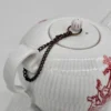 Zabytkowy porcelanowy dzbanek z podgrzewaczem Wallendorf 1764
