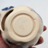 Ceramiczny podgrzewacz / aromapiecek z pokrywką, ręczne kobaltowe zdobienie