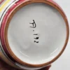 Dzban ceramiczny z kogutem, ręczne malowanie, 20 cm – klejona rączka