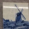 Ceramiczna płytka dekoracyjna wiatrak Delft Made in Holland 15x15 cm