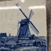 Ceramiczna płytka dekoracyjna wiatrak Delft Made in Holland 15x15 cm