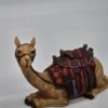 Dekoracyjna figurka wielbłąda – styl orientalny, ręcznie malowana, 15 cm