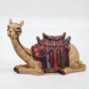 Dekoracyjna figurka wielbłąda – styl orientalny, ręcznie malowana, 15 cm