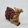 Dekoracyjna figurka wielbłąda – styl orientalny, ręcznie malowana, 15 cm