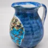Ceramiczny wazon Golfo di Venezia – włoska pamiątka vintage, ręcznie zdobiony, 19 cm