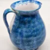 Ceramiczny wazon Golfo di Venezia – włoska pamiątka vintage, ręcznie zdobiony, 19 cm