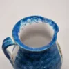Ceramiczny wazon Golfo di Venezia – włoska pamiątka vintage, ręcznie zdobiony, 19 cm