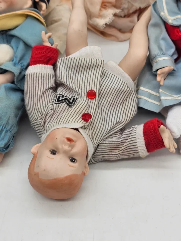 Zestaw 5 lalek porcelanowych Yolanda Bello mini kolekcjonerskie 16 cm