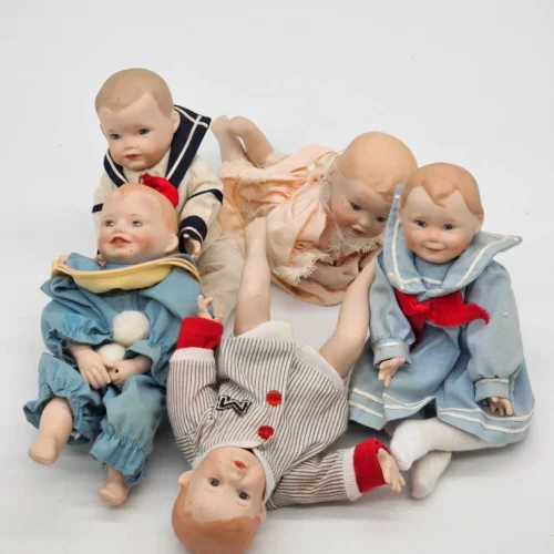 Zestaw 5 lalek porcelanowych Yolanda Bello mini kolekcjonerskie 16 cm