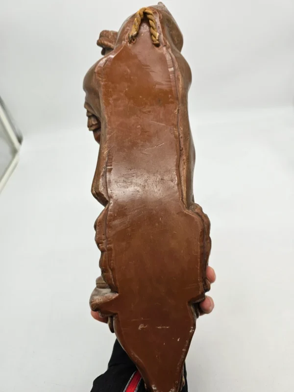 Święty Florian figura ścienna wosk patynowany 45 cm