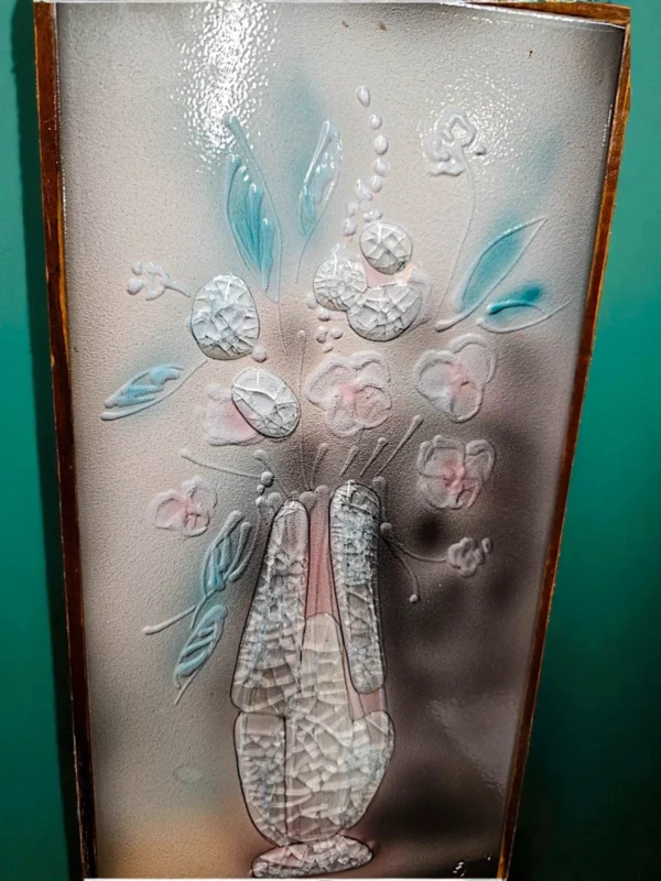 Ceramiczna płaskorzeźba ścienna Jugokeramika – Made in Yugoslavia – lata 70./80.
