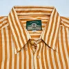 Koszula męska vintage ENZO w pasy – 100% bawełna, rozm. L