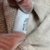 Kardigan ręcznie tkany Distler, len i bawełna, made in Italy, L