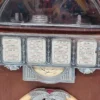 Retro radio Juke Box – dekoracyjne, styl amerykański lat 50., 30×20 cm