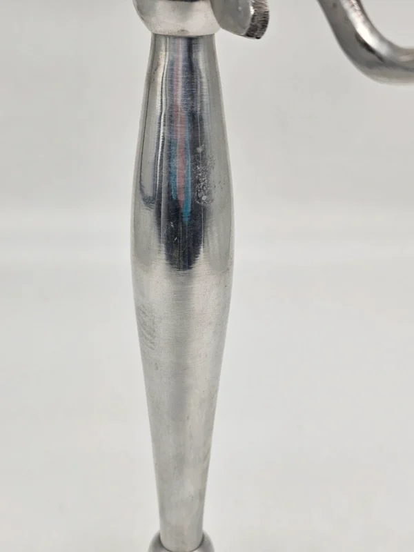 Metalowy świecznik pięcioramienny klasyczny kandelabr 43 cm