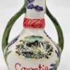 Ceramiczna karafka pamiątkowa Croatia Plitvička Jezera lawenda 11 cm