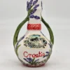 Ceramiczna karafka pamiątkowa Croatia Plitvička Jezera lawenda 11 cm