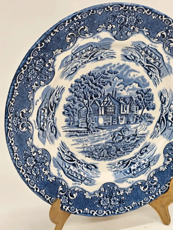 Angielski talerz dekoracyjny Grindley English Country Inns 25 cm