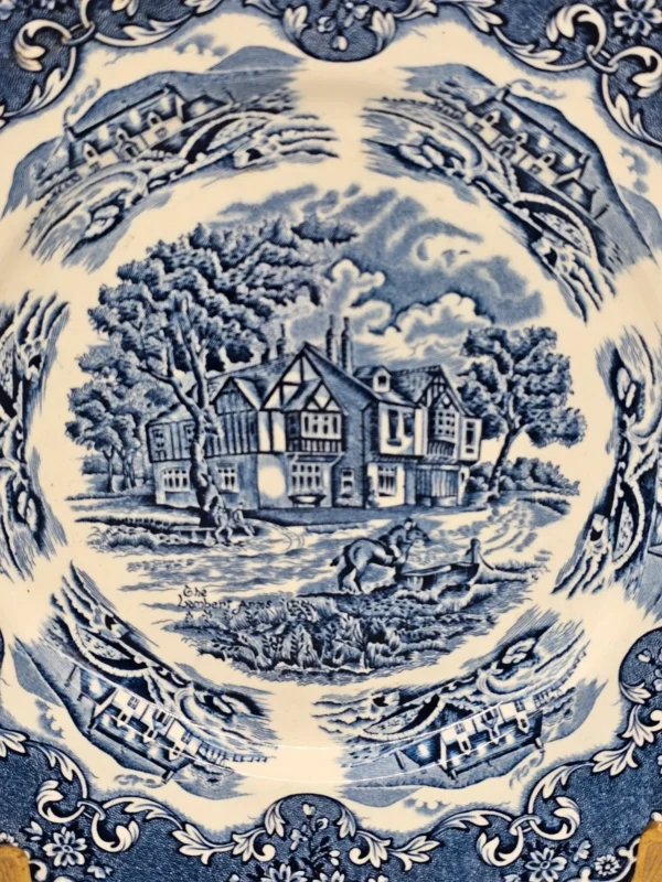 Angielski talerz dekoracyjny Grindley English Country Inns 25 cm