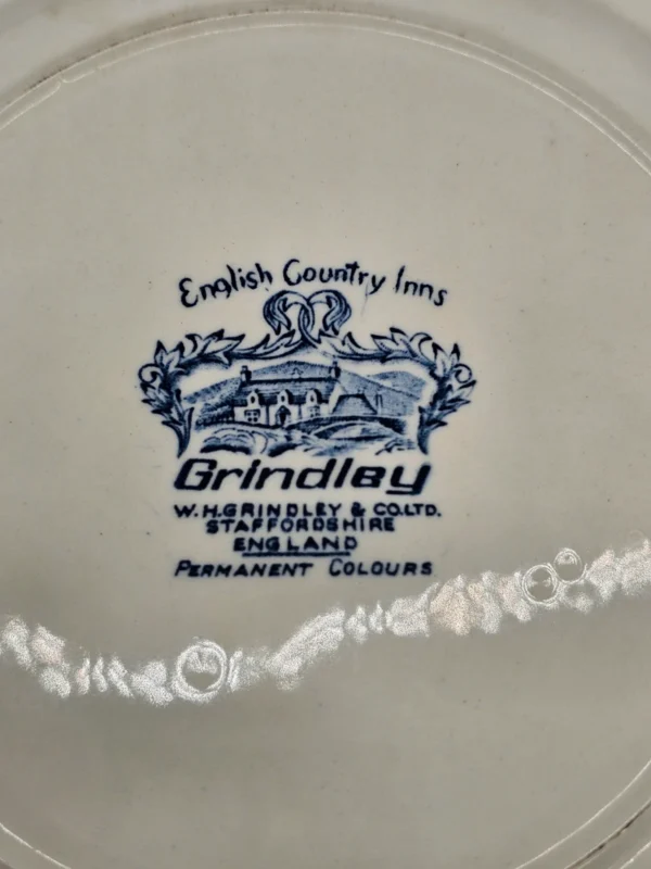 Angielski talerz dekoracyjny Grindley English Country Inns 25 cm