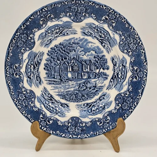 Angielski talerz dekoracyjny Grindley English Country Inns 25 cm