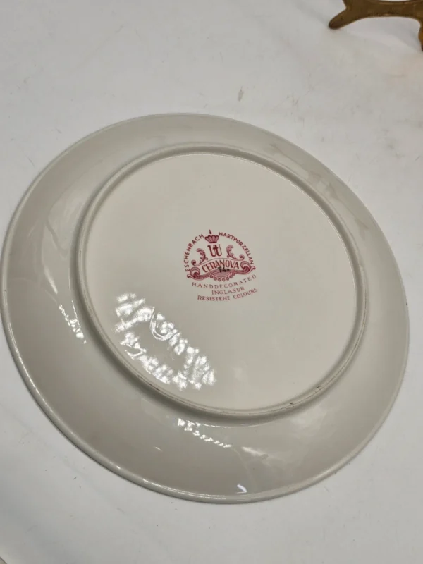 Talerz dekoracyjny Ceranova Eschenbach Hartporzellan 27 cm kwiaty