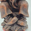 Figura rzeźbiona Austria postać mędrca wosk 32 cm vintage