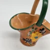 Koszyczek ceramiczny ręcznie malowany vintage 1984