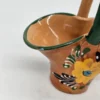 Koszyczek ceramiczny ręcznie malowany vintage 1984
