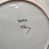 Ręcznie malowane talerze sekcyjne antipasti handmade Italy komplet 3 sztuki