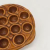 Vintage ceramiczna podstawka do jajek – 23 cm