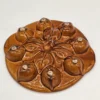 Vintage ceramiczna podstawka do jajek – 23 cm