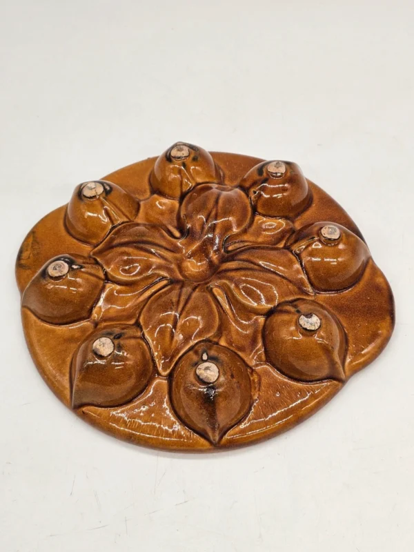 Vintage ceramiczna podstawka do jajek – 23 cm