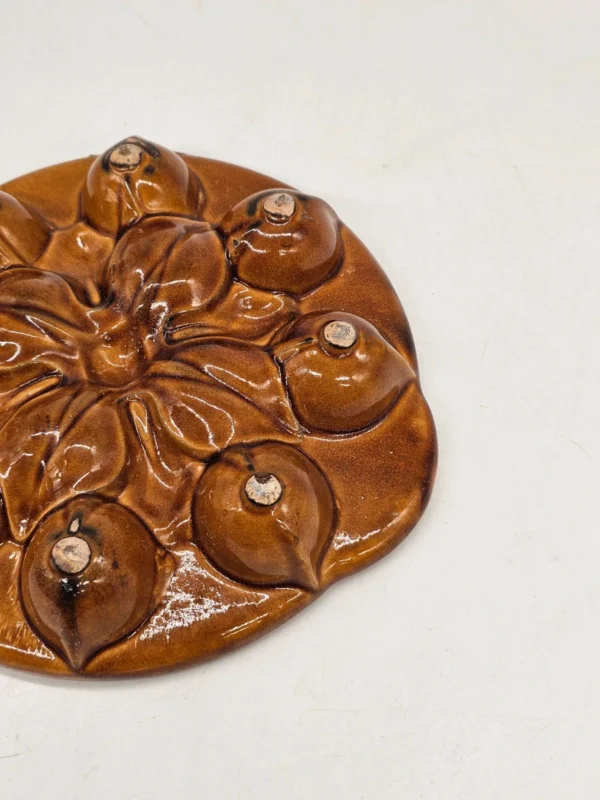 Vintage ceramiczna podstawka do jajek – 23 cm