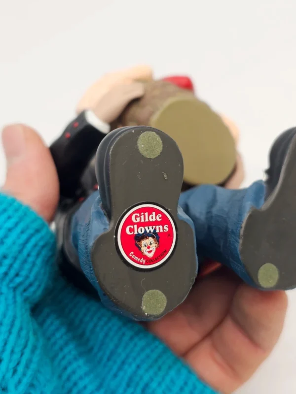 Figurka klauna z dzieckiem Gilde Clowns Club 15 cm dekoracja kolekcjonerska
