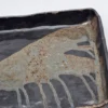 Ręcznie robiona ceramiczna misa prostokątna 29x34 cm forma użytkowo-dekoracyjna handmade