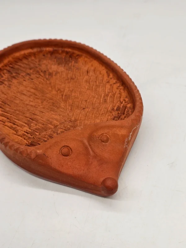 Ceramiczna podstawka na rzeżuchę jeżyk BAY W Germany 24x14 vintage
