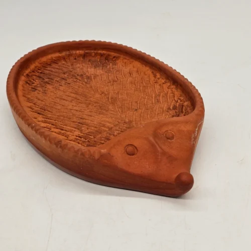 Ceramiczna podstawka na rzeżuchę jeżyk BAY W Germany 24x14 vintage