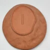 Ręcznie robiona ceramiczna patera z reliefem róż 35x25