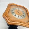Zegar ścienny IKA Quartz drewniana obudowa vintage 27×31 cm