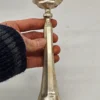 Świecznik BMF vintage metal platerowany 19 cm