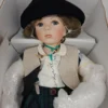 Kolekcjonerska lalka porcelanowa Marco 65 cm f-Collection Germany nowa certyfikat