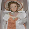 Duża porcelanowa lalka kolekcjonerska Pauline Dolls – 70 cm