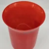 Czerwona waza ze szkła ręcznie dmuchanego One design Glaskunst